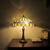 Lighting CLAUDE Tiffany-style 2 Light Victorian Table Lamp 17’’ Shade CHL-CH3T034CV17-TL2