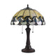 Lighting EFFIE Tiffany-style 2 Light Victorian Table Lamp 16’’ Shade CHL-CH3T040AV16-TL2