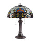Lighting FLORENCE Tiffany-style 2 Light Victorian Table Lamp 16’’ Shade CHL-CH3T074OV16-TL2