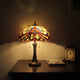 Lighting FLORENCE Tiffany-style 2 Light Victorian Table Lamp 16’’ Shade CHL-CH3T074OV16-TL2