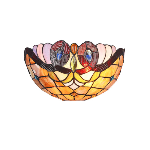 Lighting ANNA Victorian 1 Light Textured Black Wall Sconce 12" Wide