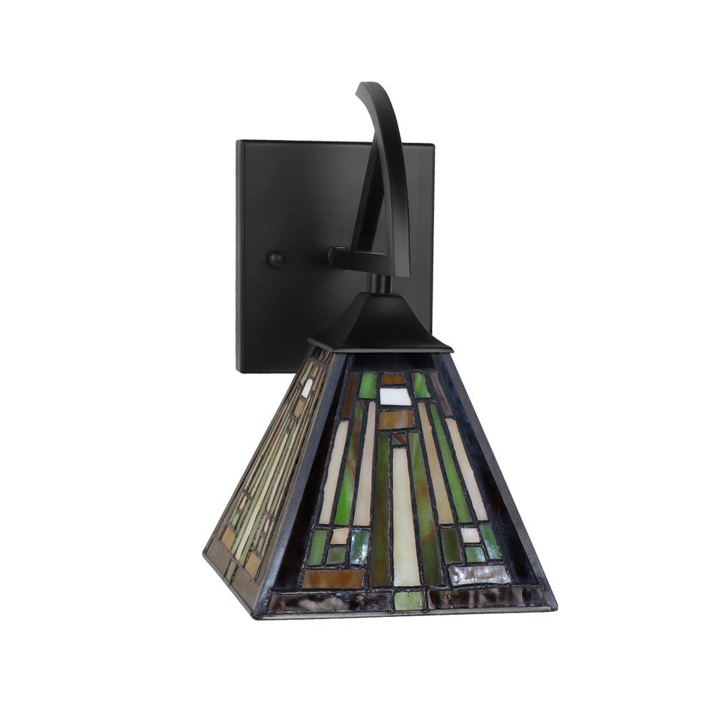 CH3T118AM06-WS1 Black Wall Sconce