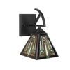 CH3T118AM06-WS1 Black Wall Sconce