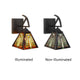 CH3T118AM06-WS1 Black Wall Sconce