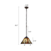 CH3T118AM08-DP1 Blackish Bronze Pendant Light