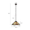 CH3T118AM12-DP1 Blackish Bronze Pendant Light