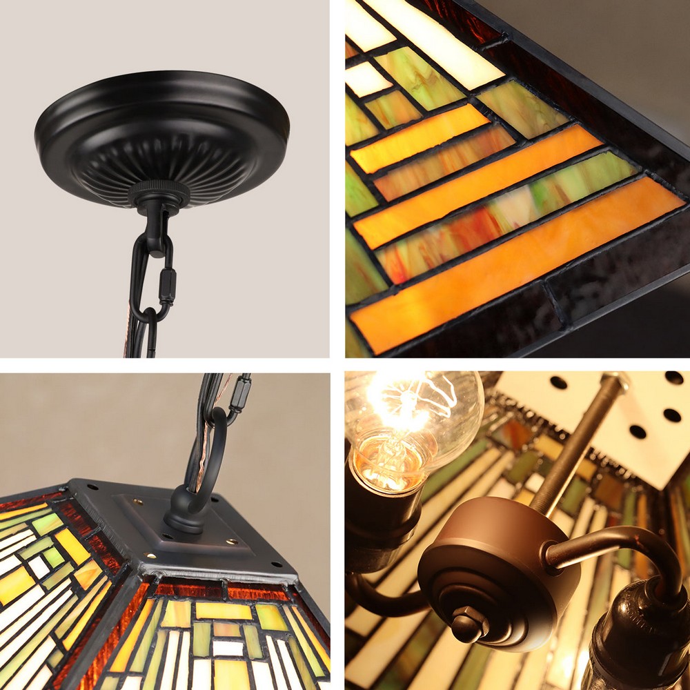 CH3T118AM16-DP2 Blackish Bronze Pendant Light