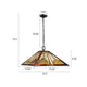CH3T118AM16-DP2 Blackish Bronze Pendant Light
