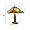 CH3T118AM16-TL2 Blackish Bronze Table Lamp