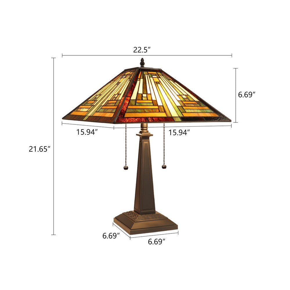 CH3T118AM16-TL2 Blackish Bronze Table Lamp