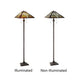 CH3T118AM18-FL2 Blackish Bronze Floor Lamp
