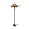 CH3T118AM18-FL2 Blackish Bronze Floor Lamp