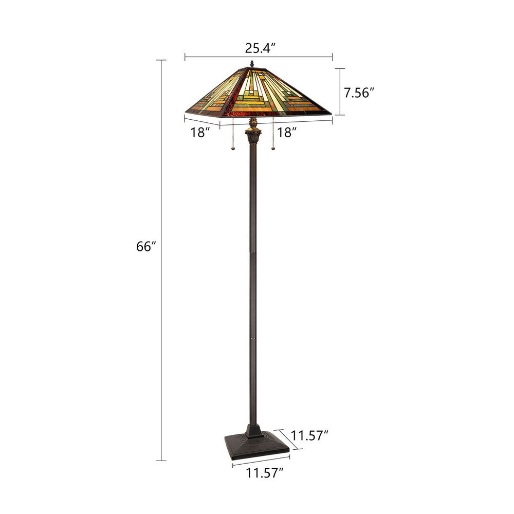 CH3T118AM18-FL2 Blackish Bronze Floor Lamp