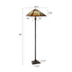 CH3T118AM18-FL2 Blackish Bronze Floor Lamp
