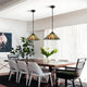 CH3T118GM12-DP1 Blackish Bronze Pendant Light
