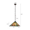 CH3T118GM12-DP1 Blackish Bronze Pendant Light