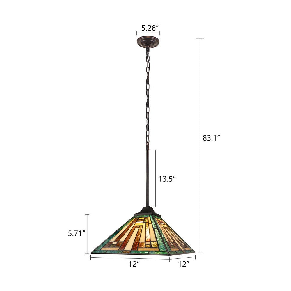 CH3T118GM12-DP1 Blackish Bronze Pendant Light