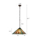 CH3T118GM12-DP1 Blackish Bronze Pendant Light