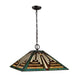 CH3T118GM16-DP2 Blackish Bronze Pendant Light