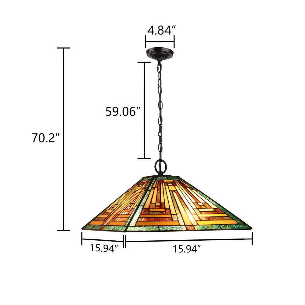 CH3T118GM16-DP2 Blackish Bronze Pendant Light