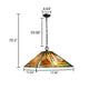 CH3T118GM16-DP2 Blackish Bronze Pendant Light