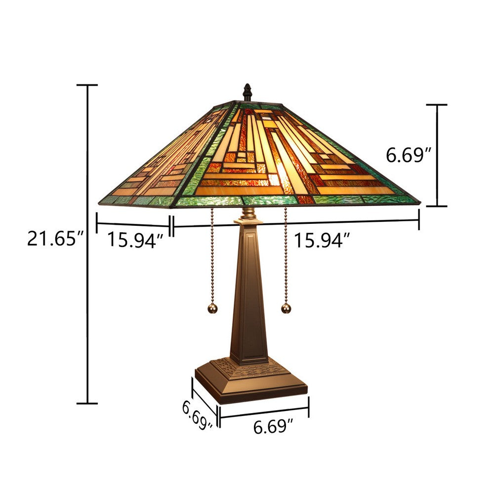 CH3T118GM16-TL2 Blackish Bronze Table Lamp
