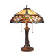 Lighting CAROLINE Victorian 2 Light Dark Bronze Table Lamp 16" Wide