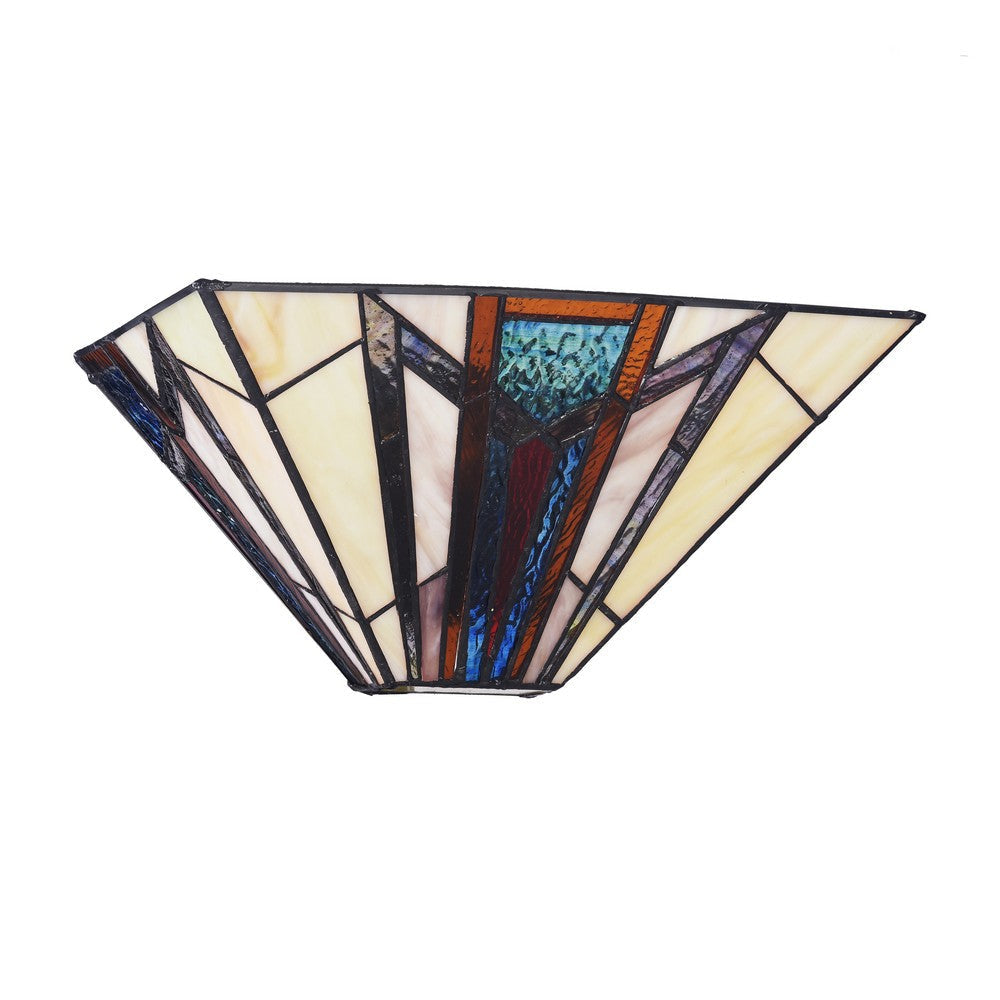 Lighting MAXWELL Mission 1 Light Textured Black Wall Sconce 12’’ Wide CHL-CH3T172AM12-WS1