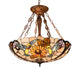 Lighting SOAR Tiffany-style Dark Antique Bronze 4 light Animal Ceiling Pendant 28" Wide