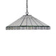 Lighting THEROS Tiffany-style 2 Light Mission Hanging Pendant Fixture 18’’ Shade CHL-CH3T318IM18-DH2