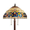 CHLOE Lighting SERENITY Victorian Tiffany-Style Dark Bronze 2 Light Floor Lamp 18’’ Wide CHL-CH3T353BV18-FL2