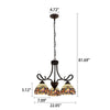 CHLOE Lighting SERENITY Victorian Tiffany-style Dark Bronze 3 Light Mini Chandelier 22’’ Wide CHL-CH3T353BV22-DD3