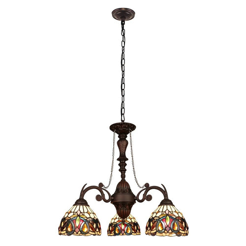 CH3T353BV24-DC3 Dark Bronze Chandelier