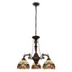 CH3T353BV24-DC3 Dark Bronze Chandelier