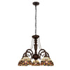 CH3T353BV27-DC5 Dark Bronze Chandelier