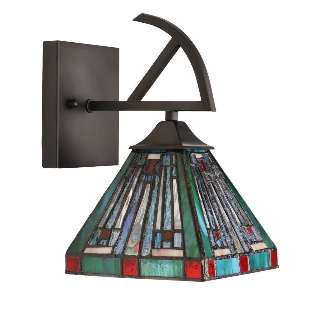 CH3T359BM06-WS1 Blackish Bronze Wall Sconce