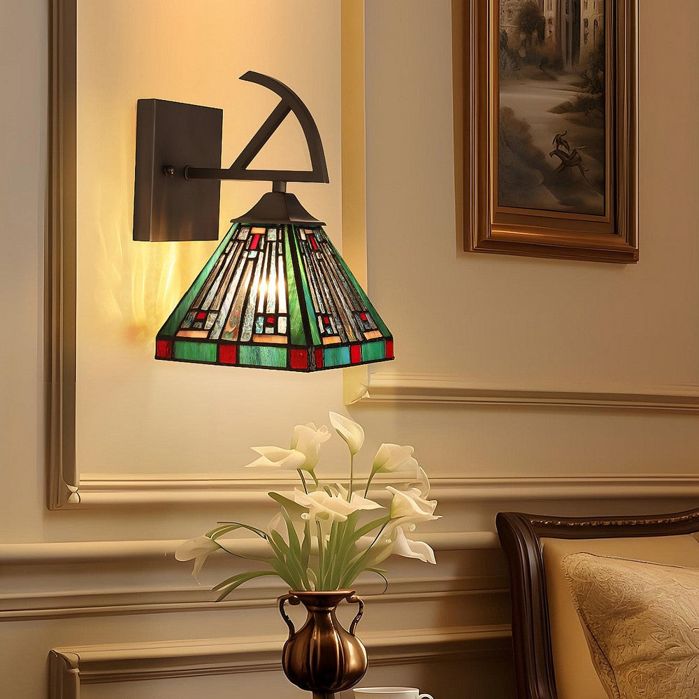 CH3T359BM06-WS1 Blackish Bronze Wall Sconce