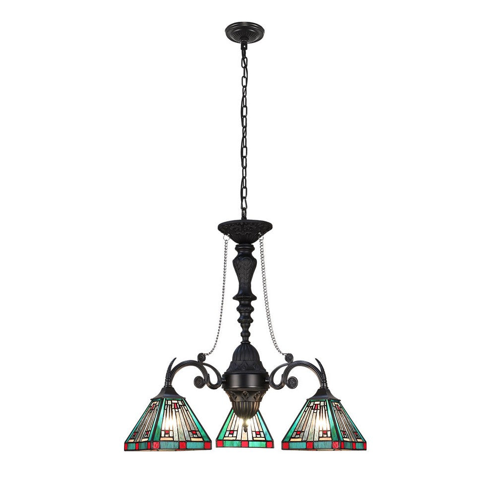CH3T359BM24-DC3 Blackish Bronze Chandelier