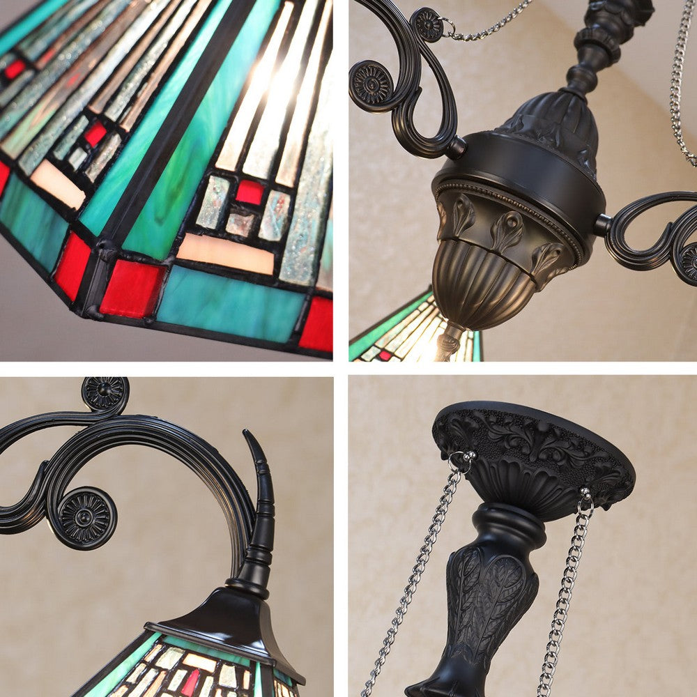 CH3T359BM24-DC3 Blackish Bronze Chandelier