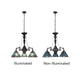 CH3T359BM24-DC3 Blackish Bronze Chandelier