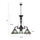 CH3T359BM24-DC3 Blackish Bronze Chandelier