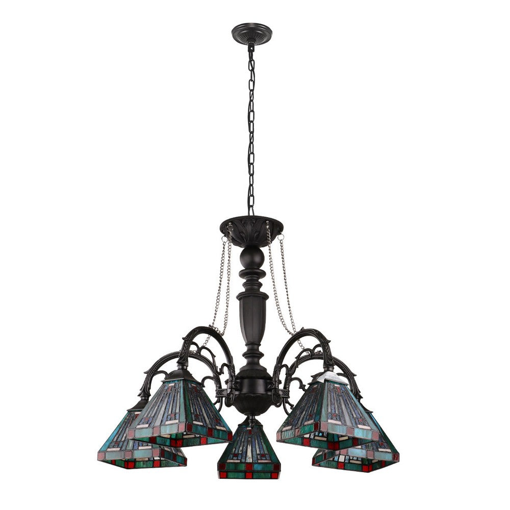 CH3T359BM27-DC5 Blackish Bronze Chandelier