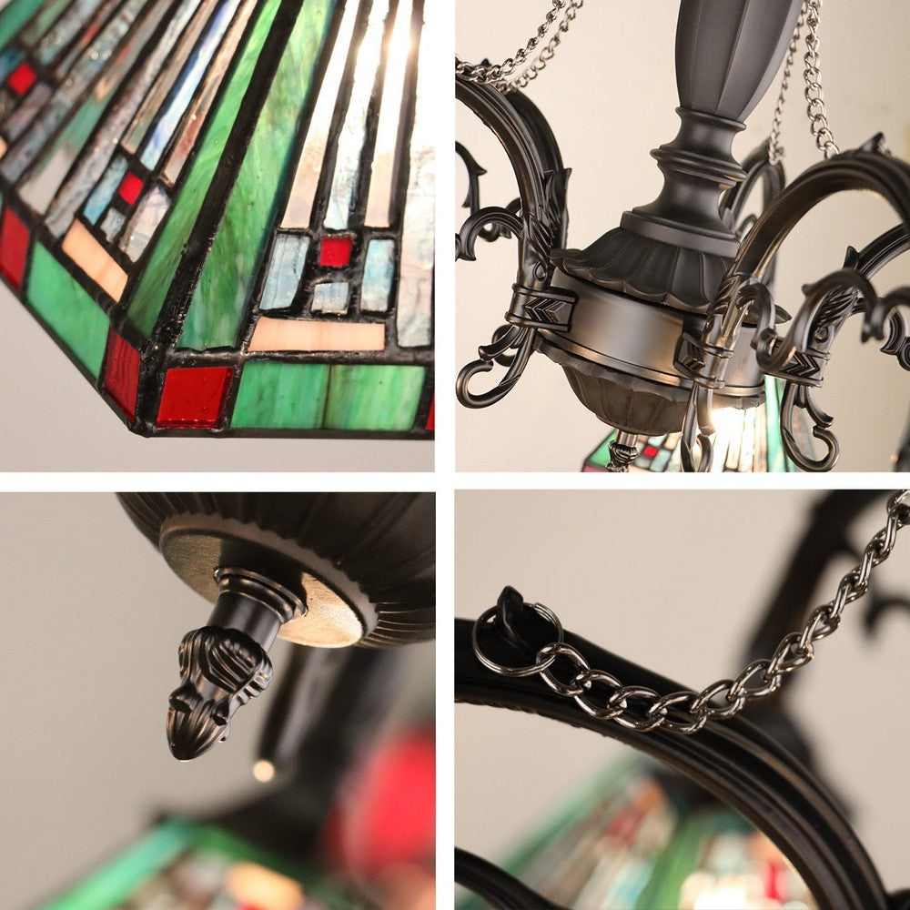 CH3T359BM27-DC5 Blackish Bronze Chandelier