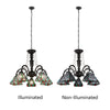 CH3T359BM27-DC5 Blackish Bronze Chandelier