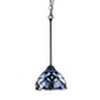 CHLOE Lighting GRENVILLE Victorian-Style Dark Bronze 1 Light Ceiling Mini Pendant 8’’ Wide CHL-CH3T381VB08-DP1