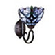 CHLOE Lighting GRENVILLE Victorian Tiffany-Style Blackish Bronze 1 Light Wall Sconce 8’’ Wide CHL-CH3T381VB08-WS1