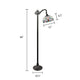 CHLOE Lighting GRENVILLE Victorian-Style 1-Light Dark Bronze Finish Reading Floor Lamp 11’’ Shade CHL-CH3T381VB11-RF1