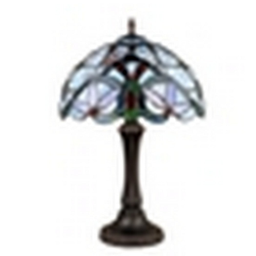 CHLOE Lighting GRENVILLE Victorian-Style Dark Bronze 1 Light Table Lamp 12’’ Wide CHL-CH3T381VB12-TL1