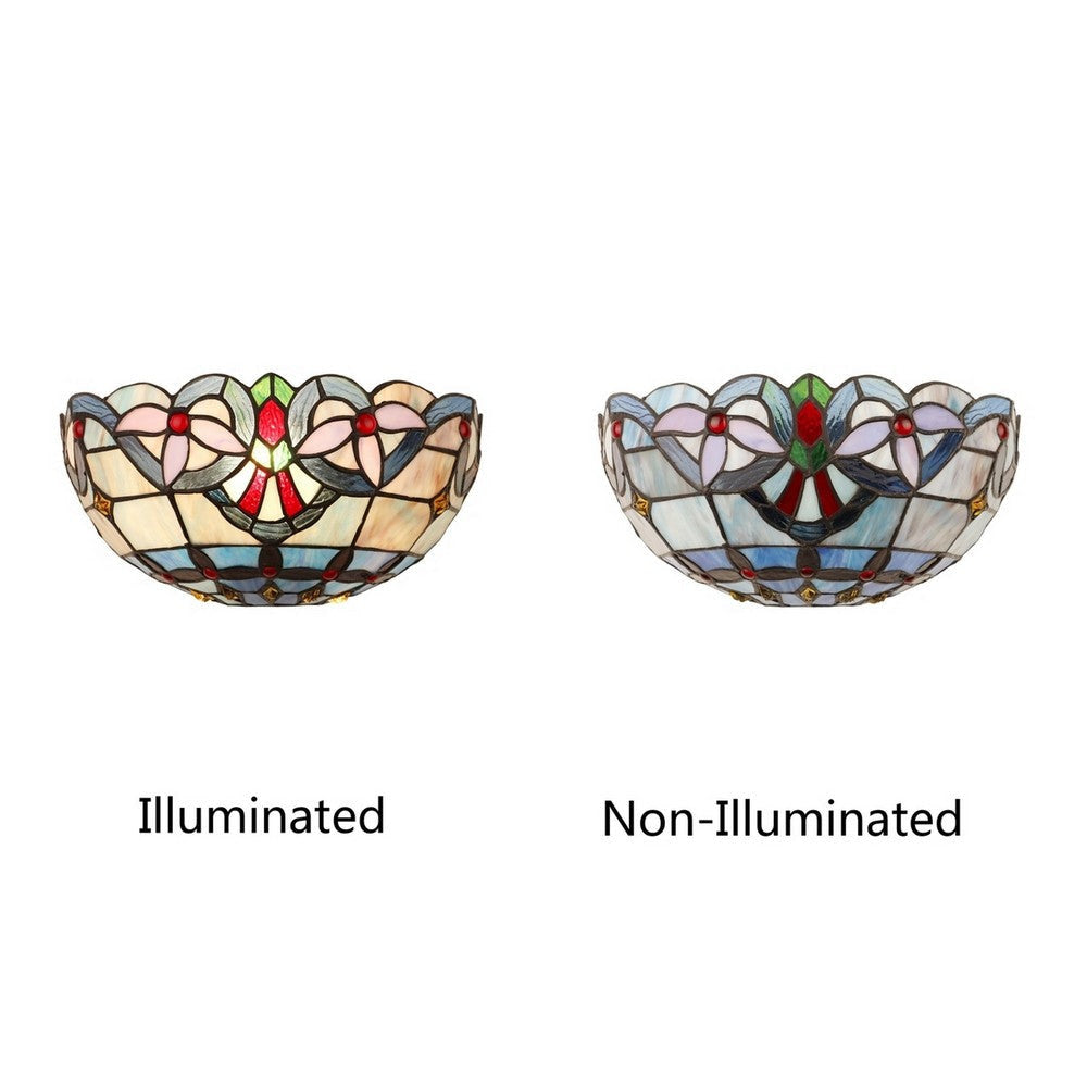 CHLOE Lighting GRENVILLE Victorian-Style 1-Light Dark Bronze Finish Wall Sconce 12’’ Shade CHL-CH3T381VB12-WS1