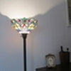 CHLOE Lighting ’GRENVILLE’ Tiffany-style Victorian 1 Light Torchiere Floor Lamp 14’’ Shade CHL-CH3T381VB14-TF1